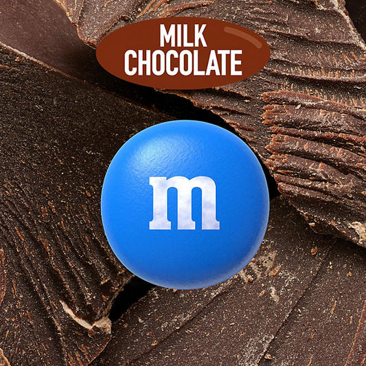M&M’S Milk Chocolate Blue Bulk Candy in Resealable Pack (3.5 lbs.)