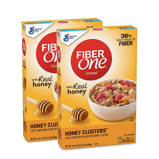 Fiber One Honey Clusters Cereal (35 oz., 2 pk.)