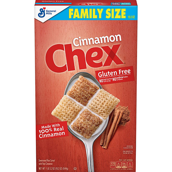 Chex Cinnamon Cereal (38.4 oz., 2 pk.)