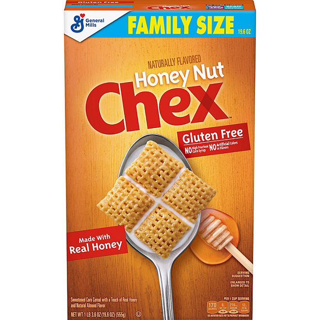 Chex Honey Nut Cereal (39.2 oz., 2 pk.)