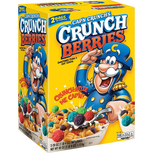 Cap'n Crunch's Crunch Berries (40 oz., 2 pk.)