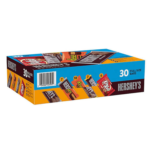 HERSHEY'S, KIT KAT and REESE'S Assorted Milk Chocolate, Christmas Candy (30 ct.)