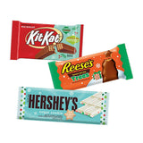 KIT KAT, HERSHEY'S and REESE'S Milk Chocolate and White Creme Assortment Candy, Christmas, Box (25.5 oz., 18 ct.)