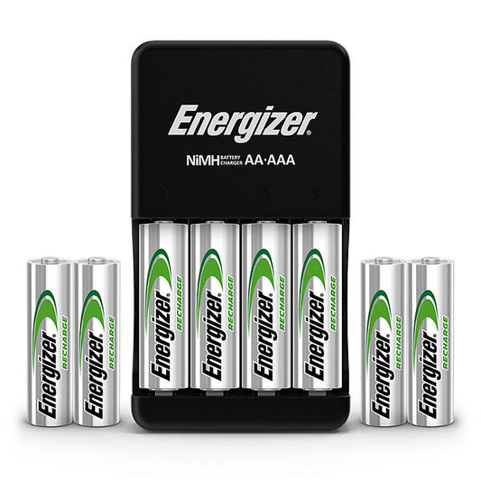Energizer Recharge PowerPlus Charger AA & AAA Batteries