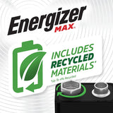 Energizer MAX 9 Volt Alkaline Batteries (8 Pack)