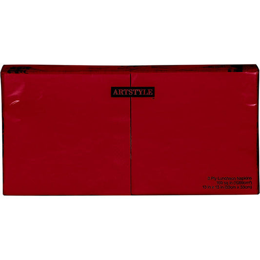 Artstyle 3-Ply Lunch Napkins, 6.5", 200 ct. (Choose Color)