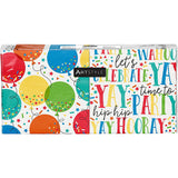 Artstyle Hip Hip Hooray Birthday Paper Plates & Napkins Kit (285 ct.)