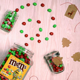 M&M'S Holiday Peanut Milk Chocolate Christmas Candy Resealable Jar (62 oz.)