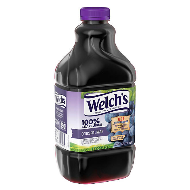 Welch's 100% Grape Juice (64 fl. oz., 2 pk.)