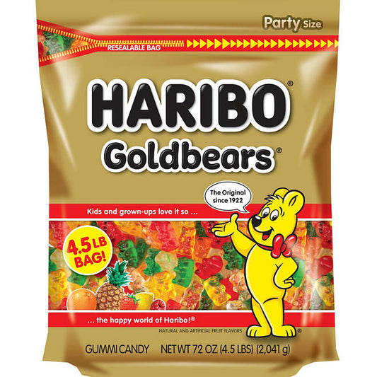 Haribo Gold-Bears Gummi Bear Candy (72 oz.)
