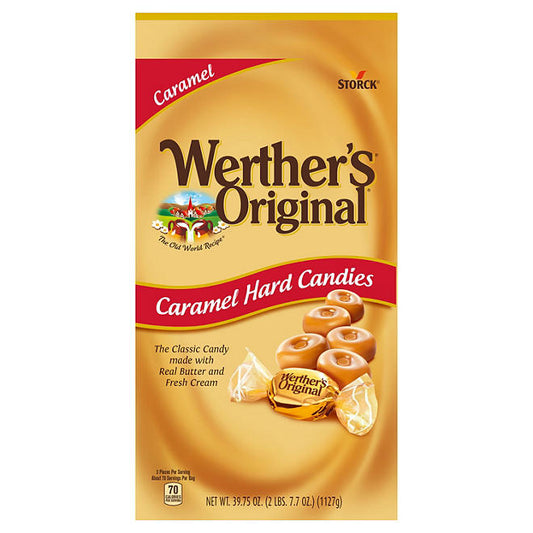 Werther's Original Individually Wrapped Hard Caramel Candy (39.75 oz.)