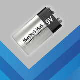 Member's Mark Alkaline 9V Batteries (10 Pack)