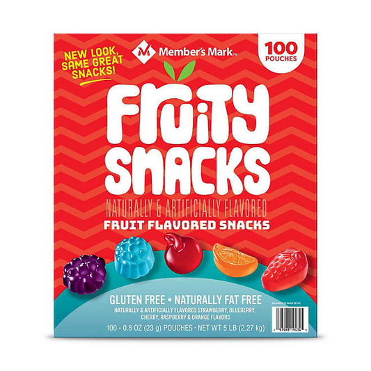 Member's Mark Fruity Snacks (80 oz., 100 ct.)