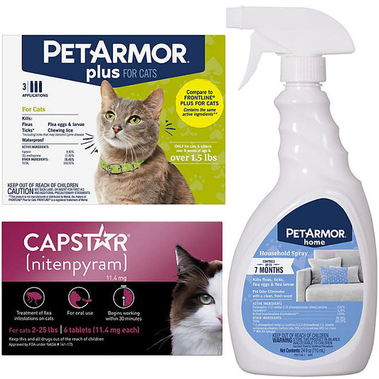 PetArmor Plus Flea & Tick Bundle for Cats