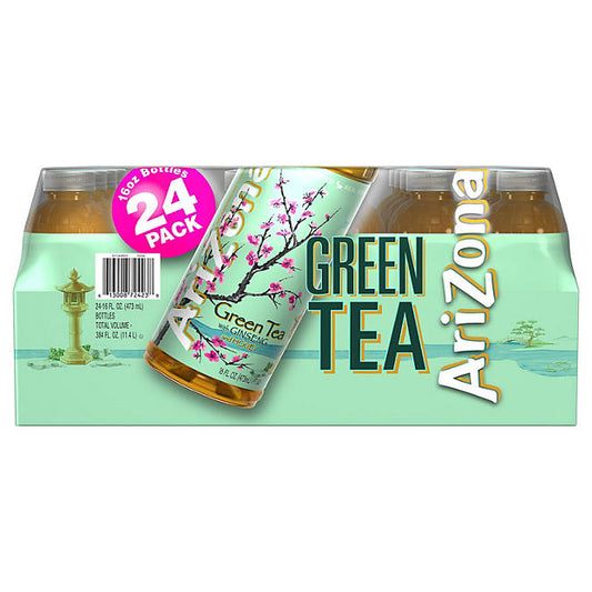 AriZona Green Tea with Ginseng and Honey (16 oz., 24 pk.)