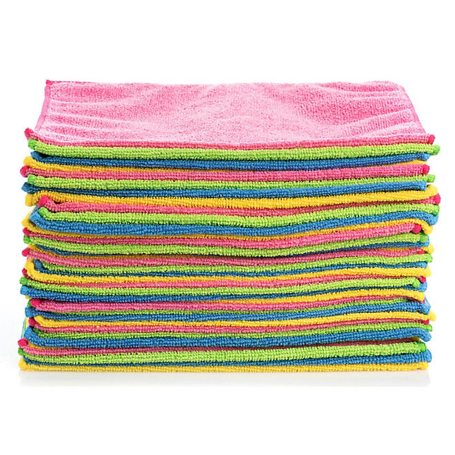 Hometex Microfiber Towels, 96 pack