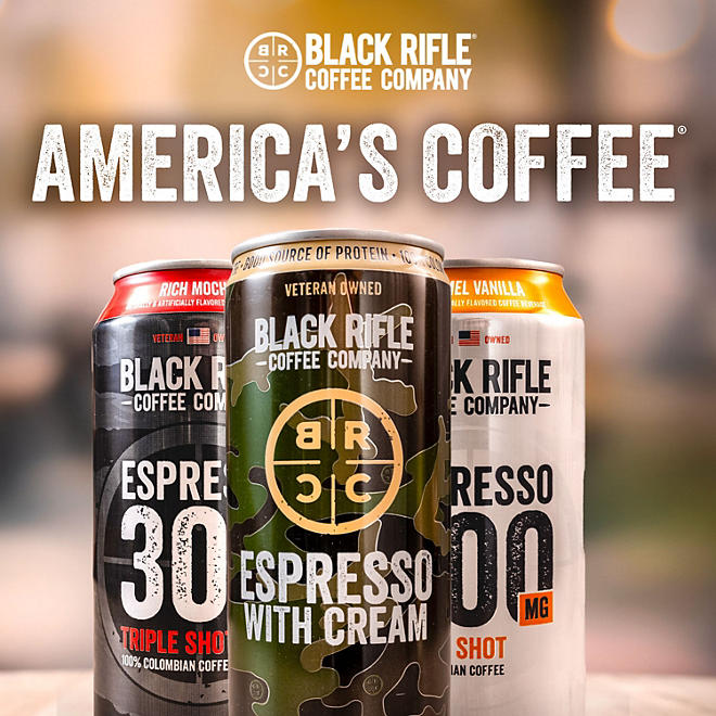 Black Rifle Coffee Company Espresso Vanilla 300 (15 fl. oz., 15 pk.)