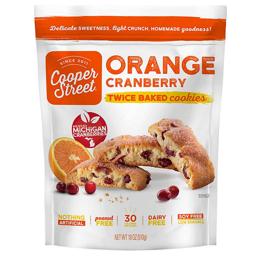 Cooper Street Orange Cranberry Cookies (18 oz.)
