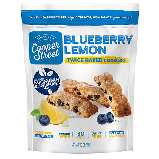 Cooper Street Blueberry Lemon Cookies (18 oz.)