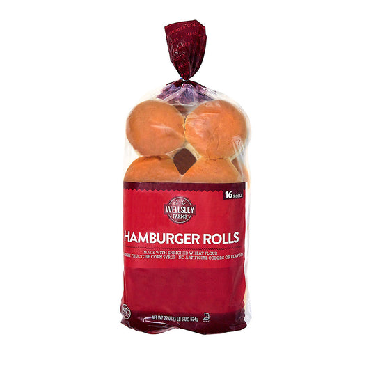 Wellsley Farms Hamburger Rolls, 16 ct.