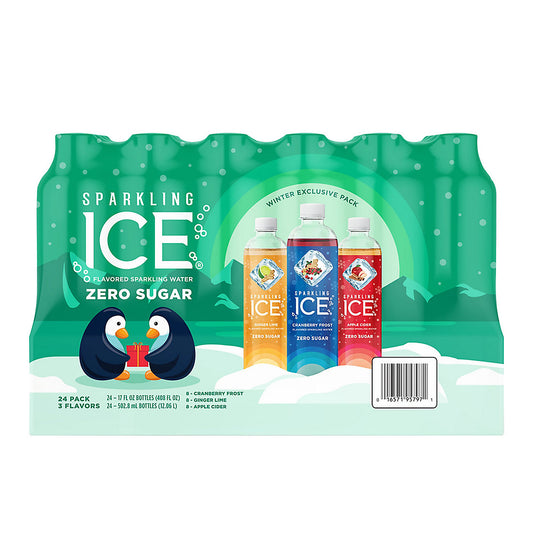 Sparkling Ice Holiday 2021 Variety Pack, 17 oz./24 pk.