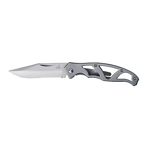 Gerber Gear Paraframe Mini Pocket Knife - 2.2 Plain Edge Blade Length Folding Knife - EDC Gear and Equipment - Stainless Steel