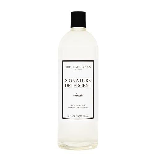 The Laundress Signature Detergent Classic, Concentrated Liquid Laundry Detergent, Stain Remover For Clothes, Stain Remover Laundry, 32 Fl Oz