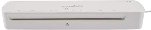 Amazon Basics 12-Inch Thermal Laminator Machine, White
