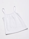 Hanes girls Toddler 5-pack Cotton Cami (Assorted) undershirts, White, 4-5T US