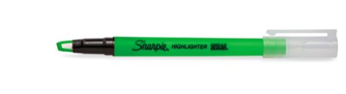 SHARPIE Highlighter, Clear View Highlighter with See-Through Chisel Tip, Stick Highlighter, Assorted, 12 Count