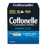 Cottonelle Fresh Care Flushable Wipes, 12 pk./504 ct.