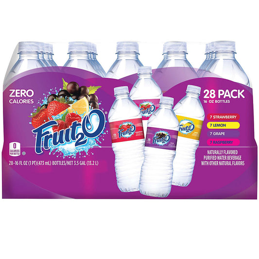 Fruit2o Variety Pack, 16 oz./28 pk.