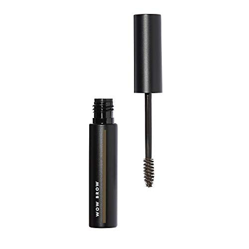 e.l.f., Wow Brow Gel, Volumizing, Buildable, Wax-Gel Hybrid, Creates Full, Voluminous-Looking Brows, Locks Brow Hairs In Place, Brunette, Fiber-Infused, 0.12 Oz