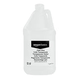 Amazon Basics All Purpose Washable School Clear Liquid Glue - Great for Making Slime, 1 Gallon Bottle