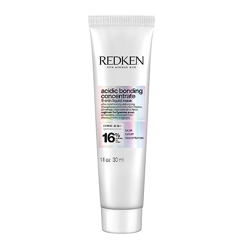REDKEN Bonding Hair Mask for Dry, Damaged Hair Repair | Acidic Bonding Concentrate | Hydrating 5 Minute Hair Mask | For All Hair Types