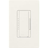 Lutron Maestro LED+ Dimmer Switch for Dimmable LED, Halogen and Incandescent Bulbs, 150W/Single-Pole or Multi-Location, MACL-153M-IV, Ivory