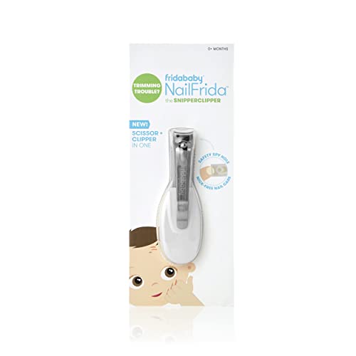 Frida Baby NailFrida The SnipperClipper | The Baby Nail Clipper with Safety spyhole for Newborns and up