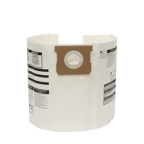 Shop-Vac 9066133, Disposable Filter Collection Bags, Fits 5-8 Gallon Tanks, (3 Pack)