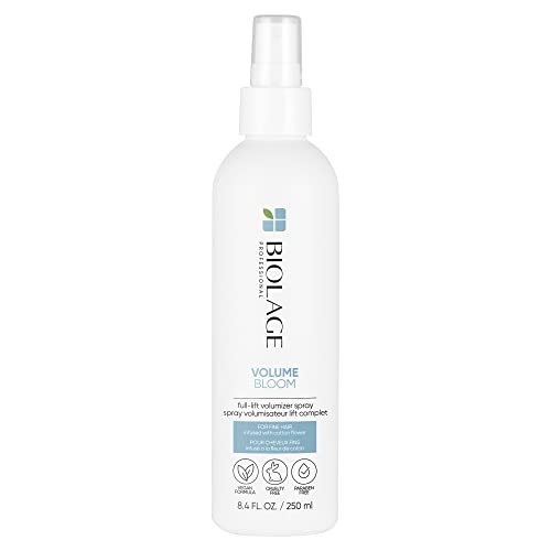 Biolage Volume Bloom Full-Lift Volumizer Spray | Leave-In Plumps Hair With Long-Lasting Paraben-Free For Fine Vegan Cruelty Free Professional 8.5 Fl. Oz
