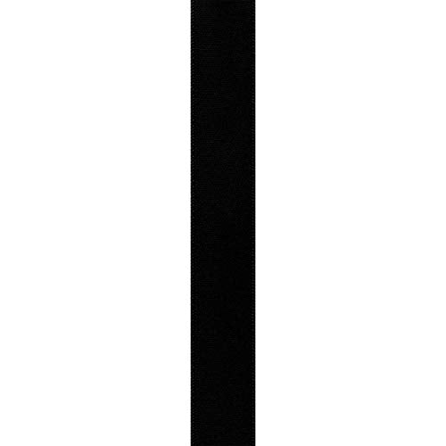 Berwick Offray 072073 7/8" Wide Single Face Satin Ribbon, Black, 6 Yds