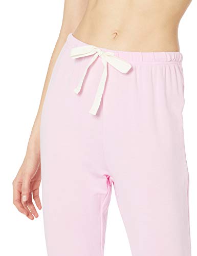 Amazon Essentials Women's Lightweight Lounge Terry Jogger Pajama Pant (Available in Plus Size), Pale Grey, Small