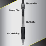 PILOT G2 Premium Refillable and Retractable Rolling Ball Gel Pens, Ultra Fine Point, Black Ink, 12-Pack (31277)