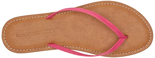 Amazon Essentials Women's Thong Sandal, Bright Pink, 11.5 Wide