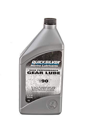 Quicksilver 858064Q01 SAE 90 High Performance Gear Lube , 32 oz