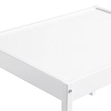 Baby Relax Hunter 3 Piece Kiddy Table and Chair Set, White