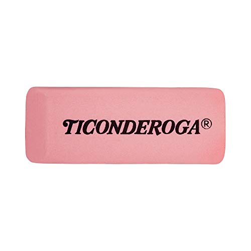 Dixon Ticonderoga Office & School Eraser Combination Set, 15 Eraser Multi-Pack, Multicolored (38931)