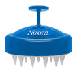 Nizoral Hair Shampoo Brush with Soft Silicone Scalp Massager Brush Head, for All Hair Types, Deep Cleanses Scalp and Removes Dead Flaky Skin and Residue