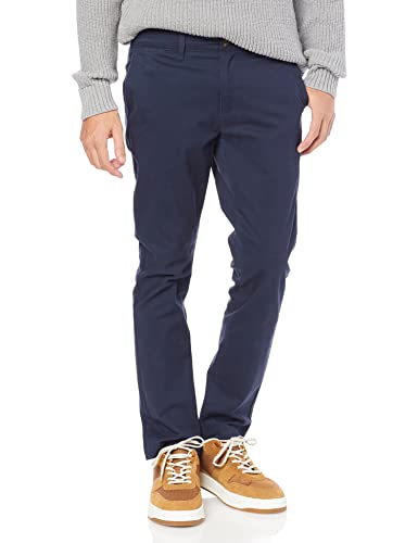 Amazon Essentials Men's Skinny-Fit Casual Stretch Chino Pant, Navy, 32W x 29L