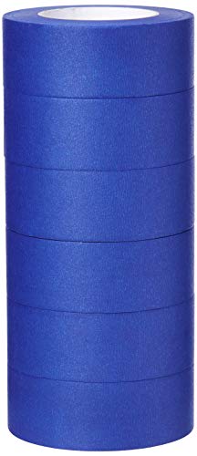 Amazon Basics Blue Painters Tape, 1.88 x 180, Set of 6 Rolls
