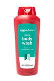 Amazon Basics Men's Body Wash, Sport Scent, 18 Fluid Ounces, 6-Pack (Previously Solimo)